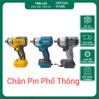 Thân Máy Bulong DEWALT,MAKITA,HITACHI 3 ĐÈN 2 Trong 1 Chân Pin Phổ Thông M21 -4cm