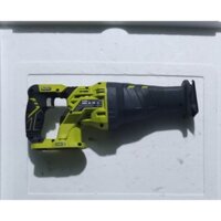 thân máy cưa kiếm ryobi 18v, máy hoạt động OK, ngoại hình khá mới 90%, sản phẩm là thân máy hình đăng thực tế