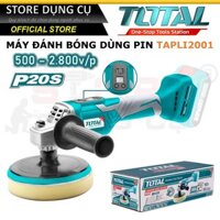 Thân máy đánh bóng dùng pin Lithium 20V TOTAL TAPLI2001 | máy chà sàn có màn hình LCD 500-2800/p hiển thị tốc độ