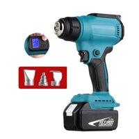 Thân máy khò nhiệt cầm tay dùng pin Có Chỉnh Được Nhiệt Độ - Khò màng co, thổi hơi nóng ( Chưa Pin Sạc )
