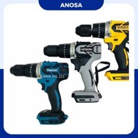 Thân máy khoan pin Makita, Hitachi, Dewalt động cơ không chổi than dùng pin chân phổ thông 4cm