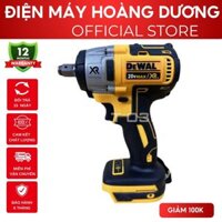 Thân máy siết bulong Dewalt lực siết 380Nm dùng pin phổ thông 4cm hàng cao cấp động cơ không chổi than