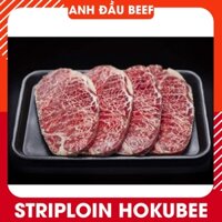Thăn ngoại bò Úc/Striploin Hokubee (beefsteak)- 100% thịt nhập khẩu- 300gr ~ 1kg - Anh Đầu Beef - Giao hàng nhanh 2h