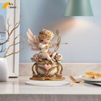Thần Tình Yêu Cupid Ký Quà Tặng Giáng Sinh Đám Cưới 2D Phẳng Acrylic Bàn Trang Trí Cho Lò Sưởi Phòng Khách Văn Phòng Tủ Lễ Hội