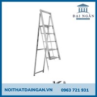 Thang 7 bậc khung inox vuông 30 mm