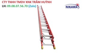 Thang cách điện ba đoạn Nikawa NKL-120