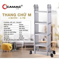 Thang chữ M 4M7 cao cấp đa năng tiện ích cho người sử dụng bảo hành 24 tháng hàng chính hãng