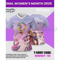 [Tháng CỦA NỮ] Áo thun thăng hoa hàng tháng dành cho nữ quốc gia mới 2025 dành cho nữ ở mọi lĩnh vực, Áo thun dệt kim ngày mai ở Philippines mới dành cho nữ