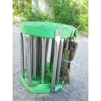 Thang Dây Thoát Hiểm INOX HOÀNG HUY 10m , Thang dây cứu sinh chống cháy 10m