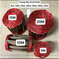 Thang dây thoát hiểm nhà cao tầng 5m,10m,15m,20m