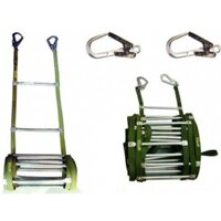 Thang Dây Thoát Hiểm Nhà Cao Tầng Chuẩn 20m Bao Gồm 2 Móc Lớn (80k/m)