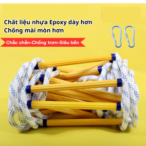 Thang dây thoát hiểm TH01, 10m
