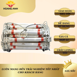 Thang dây thoát hiểm TH02, 20m