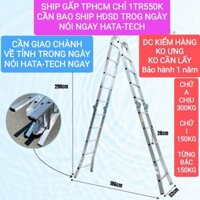 Thang gấp 4 đoạn chữ A 2m9 điện lạnh công trình