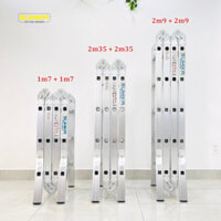 THANG GẤP 4 ĐOẠN ĐA NĂNG SUMIKA SK603 3x4 BẬC, CHỮ A 1,7m, I 3,4m