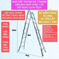Thang gấp 4 khúc chữ A 2m35 điện lạnh công trình