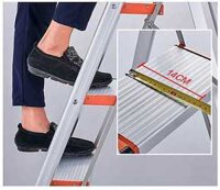 Thang ghế Inox 5 bậc IN05 cao 1.2m