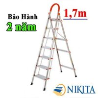 THANG GHẾ INOX 7 BẬC 1.7m NIKITA-NHẬT BẢN NKT-IN07