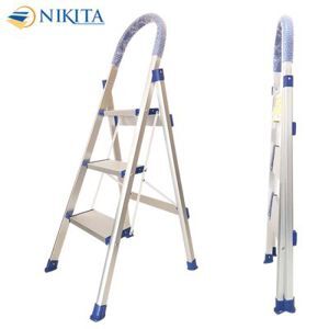 Thang ghế nhôm bậc lớn Nikita NKT-DL03