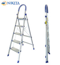 Thang ghế tay vịn gia đình xếp gọn, bậc thang to kèm tay vịn đảm bảo an toàn -Hàng chính hãng NIKITA - DL05