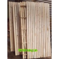 Thang Giát giường gỗ bạch đàn giá rẻ