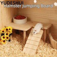 Thang gỗ YudhUI, Đồ chơi cầu thang DIY Hamster Jump Board, Dễ dàng lắp đặt Phụ kiện lồng bền Đồ chơi leo núi thú cưng cho thú cưng nhỏ