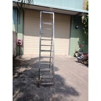 Thang inox 10 bậc - inoxvietnhat-com