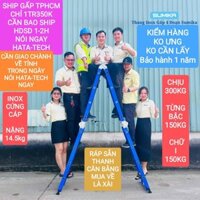 Thang Inox gấp chữ A 2m35 điện lạnh công trình