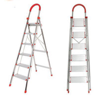 Thang Inox tay vịn 6 bậc Nikita KN-06