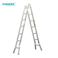 Thang nhôm chữ A 2m5 Nakata VN25