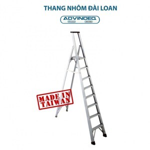 Thang nhôm chữ A đài loan 8 bậc Advindeq APS-08