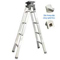 Thang nhôm chữ A phổ thông 2M5 + 2M5 có ghế ngồi TH25