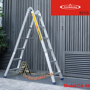 Thang nhôm chữ A Poongsan OA-06