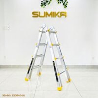 Thang nhôm chữ A rút lồng Sumika SKM-404A