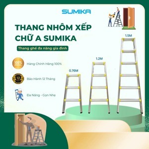 Thang nhôm chữ A Sumika SKD04