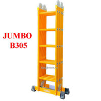 Thang nhôm gấp 4 đoạn Jumbo B305