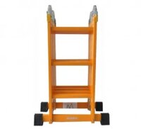 Thang nhôm gấp 4 đoạn Jumbo B303  - Hàng chính hãng