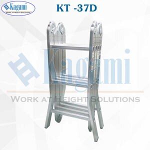 Thang nhôm gấp 4 đoạn Kagami Nhật Bản KT-37D