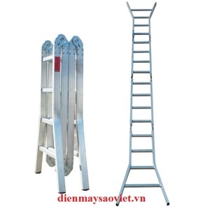 Thang nhôm gấp 4 đoạn Nikita GA47