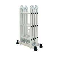 Thang nhôm gấp 4 đoạn Sumika SKM203, chữ A cao 1.7m, chữ I cao 3.58m