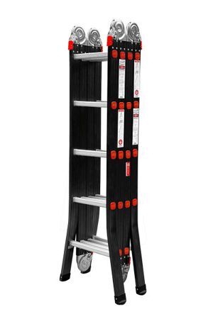 Thang nhôm gấp 4 khúc Nikawa NKG-45C