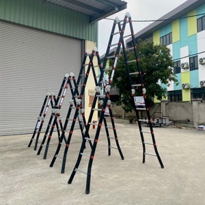 Thang nhôm gấp 4 khúc Nikawa NKG-45C