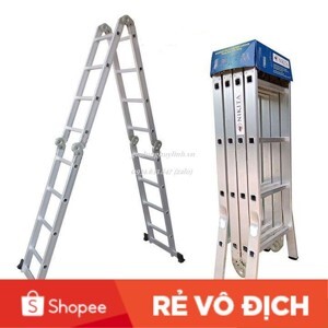 Thang nhôm gấp 4 khúc Nikiata NIK44
