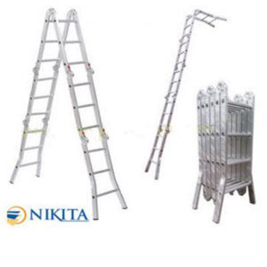 Thang nhôm gấp 6 khúc Nikita NIK46A 3.5m