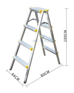 Thang nhôm gấp chữ A 4 bậc Keiwa R04