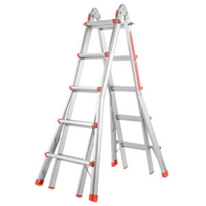 Thang nhôm gấp chữ A đa năng Nikita AD-05BL