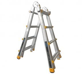 Thang nhôm gấp chữ A Jumbo A404