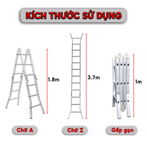 Thang nhôm gấp chữ A Jumbo A403