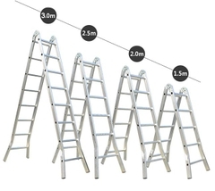 Thang nhôm gấp chữ A Ninda ND-207