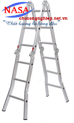 Thang nhôm gấp chữ M Ninda ND-404